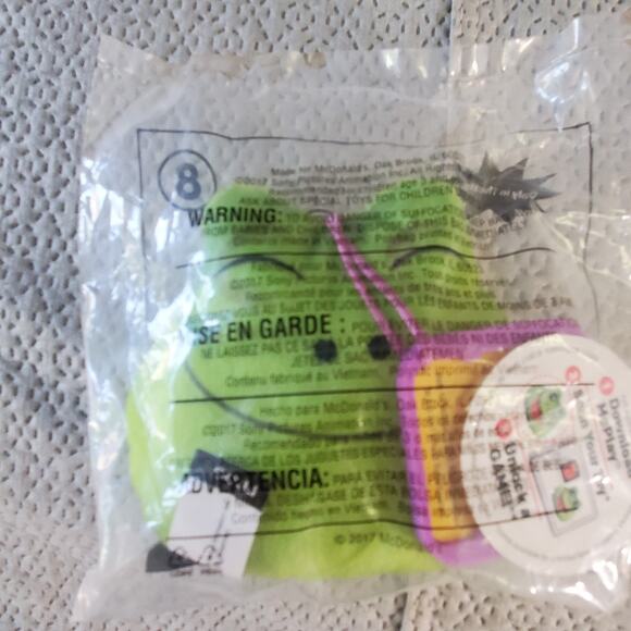 2017 McDonalds Emoji Movie 8 Frog New in Package - Picture 2 of 2